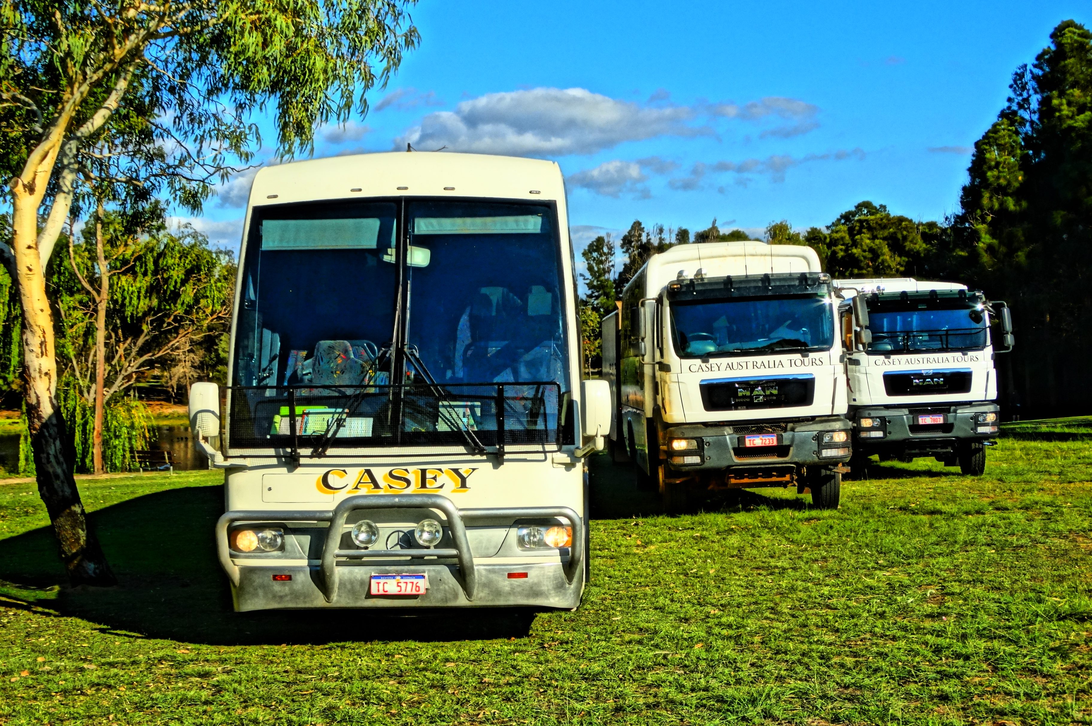 coach tour arranged around the end of august