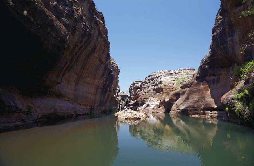 Hidden outback oasis that can be found in Western Australia called Cobbold Gorge
