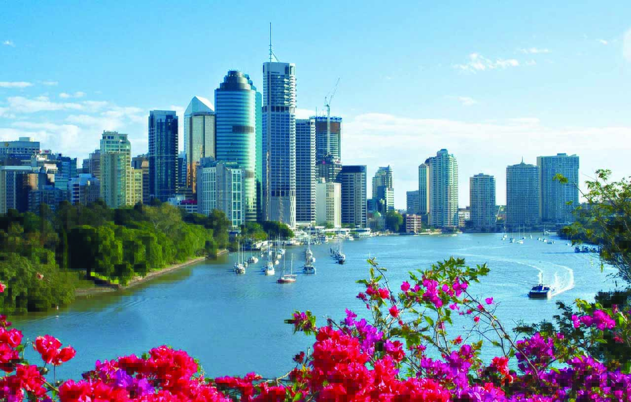 Brisbane City in Queensland